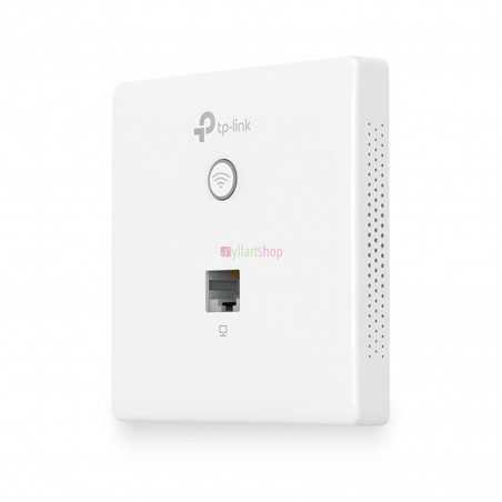 Point d'accès mural TP-LINK EAP115 Wall Wi-Fi N300 Mbps PoE Fast Ethernet