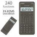 Calculatrice CASIO fx-82MS (2e Éd.) | Scolaire, Fiable et Ergonomique | 240 Fct