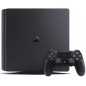 Sony PlayStation 4 Slim 500 Go HDR, Manette Sans Fil DUALSHOCK 4 V2 Noir (Jet Black)