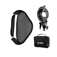 Boîte à lumière Godox SFUV8080 Flash Pliant 80x80 cm + S-type Support Bowens Support + Sac Kit pour caméra Flash Speedlite