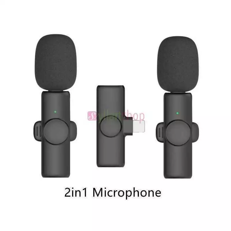 Microphone Lavalier sans fil double K11 pour Androïd
