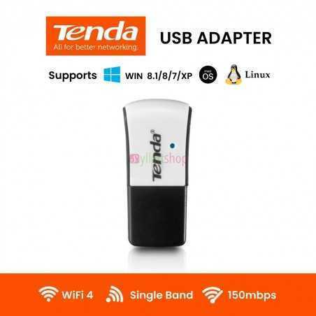 Clé wifi Nano USB N150 TENDA W311M (Blanc)