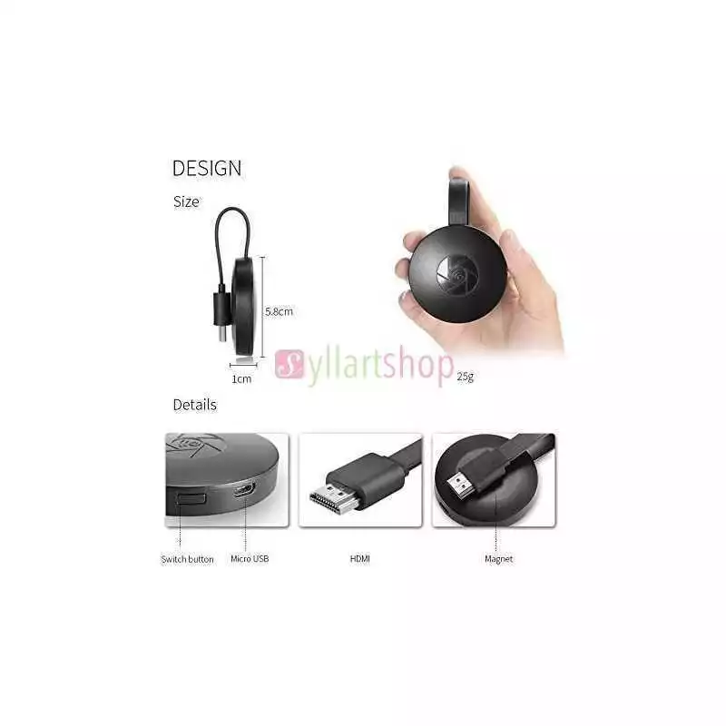 Cle TV Android Windows iPhone Miracast Chrome Cast Airplay
