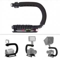 STABILISATEUR VIDÉO U/C | Support Ergonomique DSLR, GoPro & Sony | Vidéo Action & Low-Angle