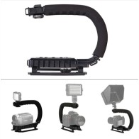 STABILISATEUR VIDÉO U/C | Support Ergonomique DSLR, GoPro & Sony | Vidéo Action & Low-Angle