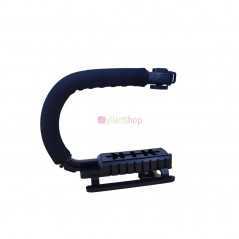 Stabilisateur vidéo Portable en forme de U et C, pour appareil photo DSLR, Nikon, Sony, léger, pour Gopro