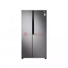 Réfrigérateur side à side LG GC-B247KQDV 679 Litres avec compresseur linéaire Inverter en couleur acier éblouissant