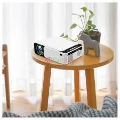 Mini vidéoprojecteur portable Full HD LED T5 - Résolution : 1920 x 1080, 30000h, 4m - Prise UE