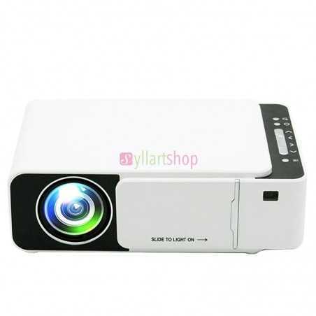 Mini vidéoprojecteur portable Full HD LED T5 - Résolution : 1920 x 1080, 30000h, 4m - Prise UE