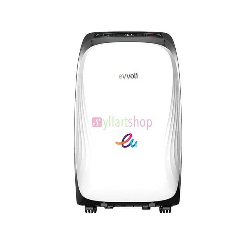 Climatiseur portable Blanc Evvoli EVPR-12K PO 1 tonne 12000 BTU
