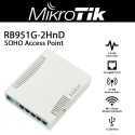 MikroTik RB951G-2HnD | Routeur Wi-Fi N300 Gigabit | 5x PoE | RouterOS L4