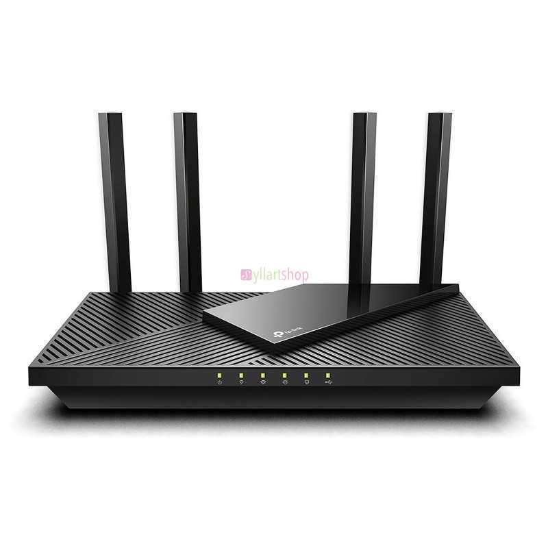 Point d'accès TP-LINK Archer AX55 sans fil Wi-Fi 6 AX3000 (AX2402 + AX574) 1 port WAN Gigabit + 4 ports LAN Gigabit Point d'accès TP-LINK Archer AX55 sans fil Wi-Fi 6 AX3000 (AX2402 + AX574) 1 port WAN Gigabit + 4 ports LAN Gigabit