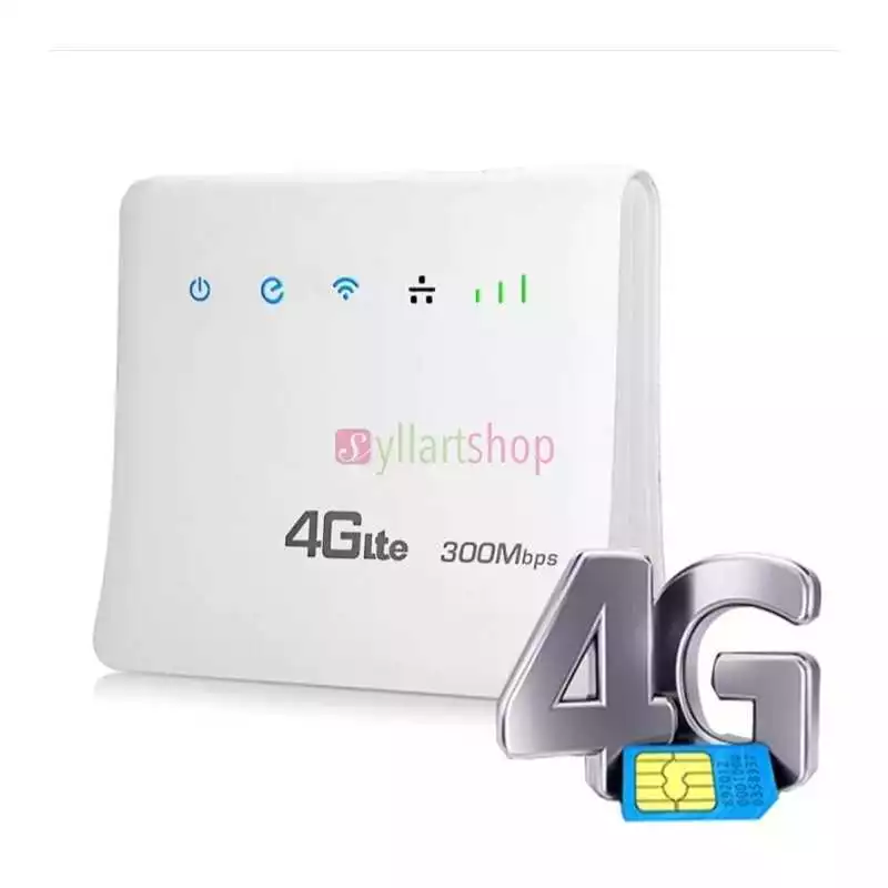 Routeur Wifi de poche 4G/5G Lte 150 Mbit/s emplacement pour carte SIM  mobile fen