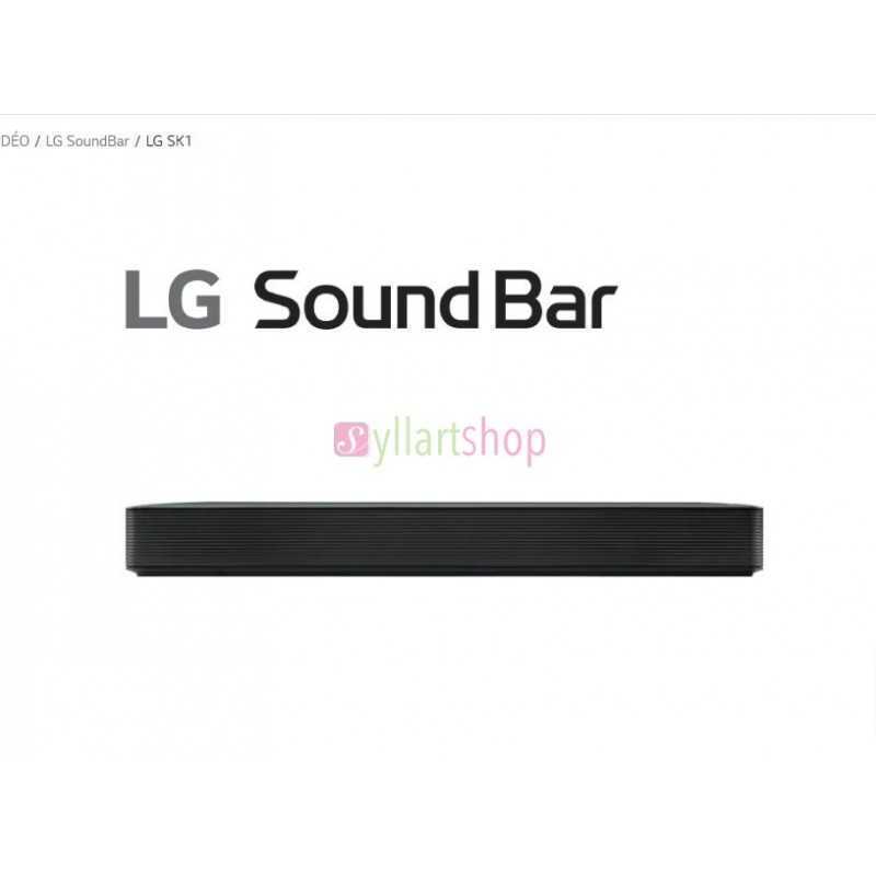 Barre de son LG SK1 2 Ch, 40W, Bluetooth Barre de son LG SK1 2 Ch, 40W, Bluetooth