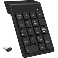 Clavier Numérique Externe Compact (18 Touches) | Plug & Play, Universel (PC/Mac/Linux)