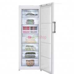 Congélateur vertical Beko FS130924 7 tiroirs 280 litres plaque alu silver