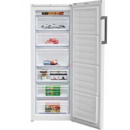 Congélateur Beko FSA300S 6 tiroirs vertical 300 litres plaque alu