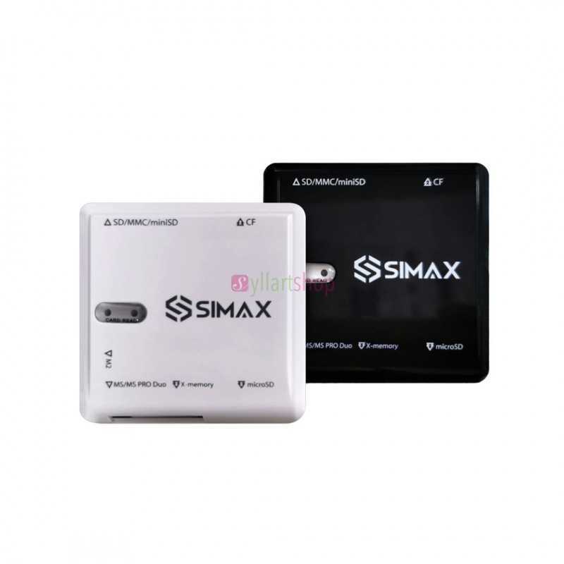 Lecteur de cartes SIMAX tout en 1 USB 2.0 Lecteur de cartes SIMAX tout en 1 USB 2.0