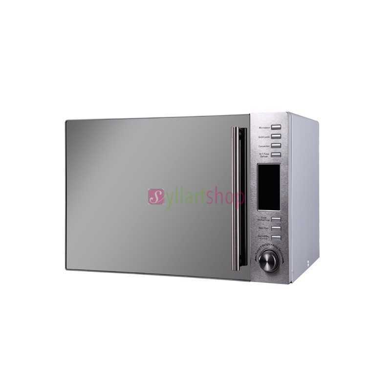 Micro-onde Midea AC930AA4 30L avec grille silver miroir Micro-onde Midea AC930AA4 30L avec grille silver miroir