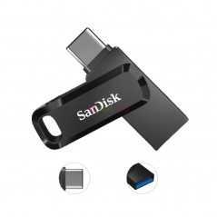 Clé USB 3.1 SanDisk Type C Ultra Dual Drive Go mémoire 64GB, pour téléphone et tablettes