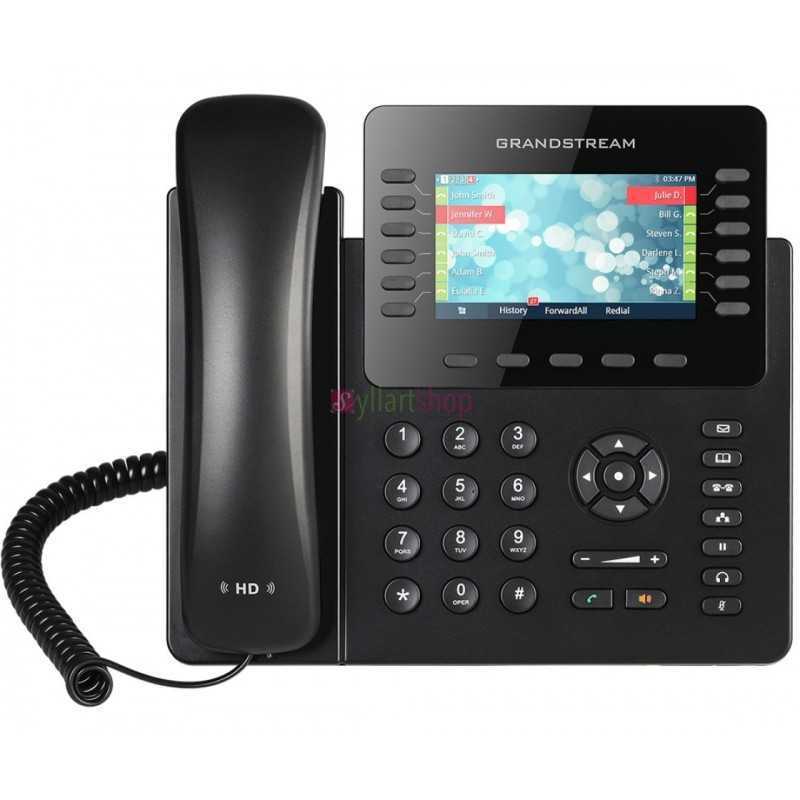 Grandstream GXP2170 | Téléphone IP Haut de Gamme | 12 Lignes & Bluetooth