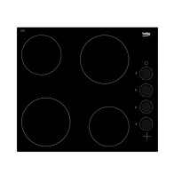 Table de cuisson encastrée Beko HIC 64100 60cm Vitrocéramique 4 zones vitrocéramique