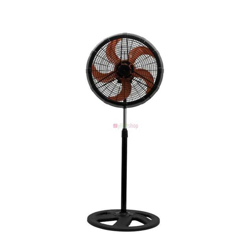 Ventilateur Smart Teckhnology STV-1877C2 18" sur pied orange noir Ventilateur Smart Teckhnology STV-1877C2 18" sur pied orange noir