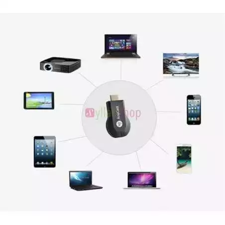 Anycast M4 plus WiFi Dongle Affichage récepteur HD 1080P TV DLNA Airplay Miracast universel pour iOS Mac Android