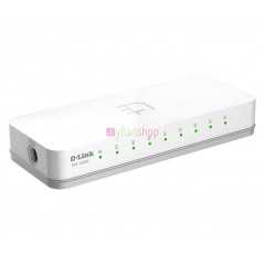 Switch D-Link DES-1008C | 8 Ports Fast Ethernet 10/100 Mbps | Compact Plug & Play