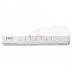 Switch de bureau 8 ports 10/100 D-LINK DES-1008C (Blanc)