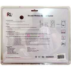 système carillon sans fil 6 zones | kit professionnel multi-zone | portée étendue