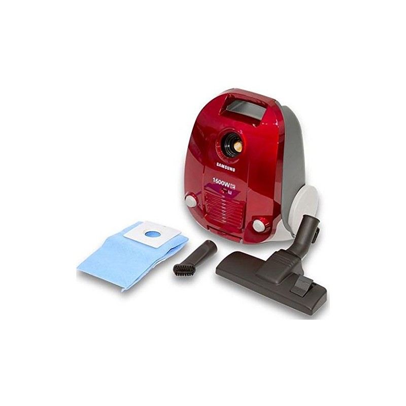 Aspirateur Samsung SC4130 (1600 W, 320 W, cylindre, Sac, métal, maison) Bleu Aspirateur Samsung SC4130 (1600 W, 320 W, cylindre, Sac, métal, maison) Bleu