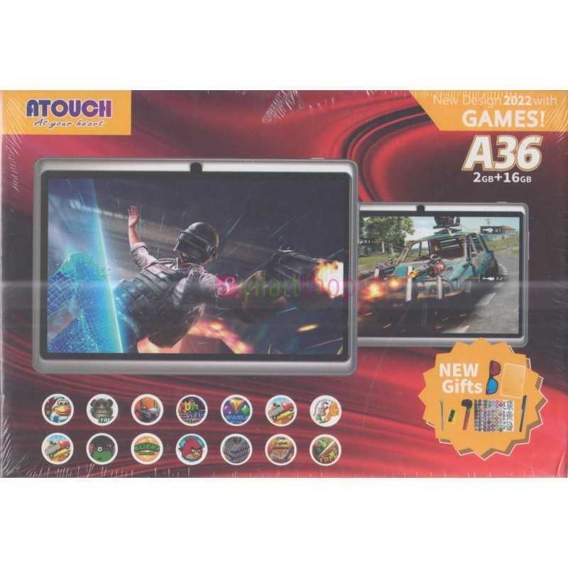 Tablette éducatif Atouch A36 mémoire 16 GO ram 2GO Ecran 7 pouces Tablette éducatif Atouch A36 mémoire 16 GO ram 2GO Ecran 7 pouces