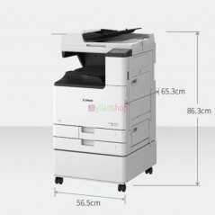 Photocopieuse couleur Canon imageRUNNER C3226i A3, 7 pouces, vitesse d'impression jusqu'à 26/26 ppm, avec Wifi, 2 bacs, blanc