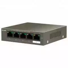 Switch tenda TEG1105P-4-63W 5 ports Gigabit Dont 4 PoE+ 10/100/1000 Mbps non manageable