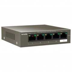 Switch TENDA TEG1105P-4-63W | 5 Ports Gigabit | 4 Ports PoE+ | Budget 63W | Non Géré