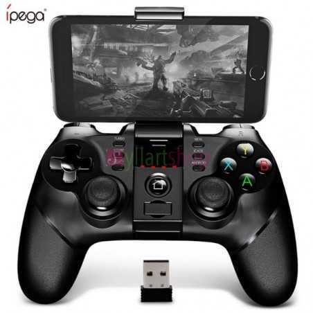 Manette de jeu Bluetooth Ipega PG-9076, contrôleur de jeu, Joystick, pour téléphone portable Android, TV Box, PC, PS3, VR