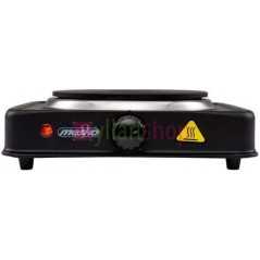 MESKO MS 6508 | Réchaud Électrique Portable 1 Feu 1000W - Noir