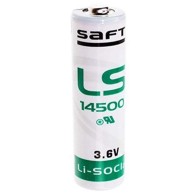 Pile Lithium Saft LS14500 AA | 3.6V Haute Capacité | Li-SOCl2