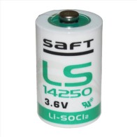 Pile Lithium Saft LS14250 1/2 AA | 3.6V Haute Capacité | Li-SOCl2