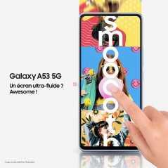 Samsung Galaxy A53 Noir 5G mémoire 128go ram 6go ecran 6.5 pouces Appareil photo 12MP + 64MP + 5MP