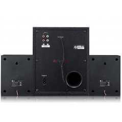 Haut parleur LG LK72B Son puissant 40W 2.1 canaux avec basses profondes, Bluetooth, optique, USB, carte SD et radio FM
