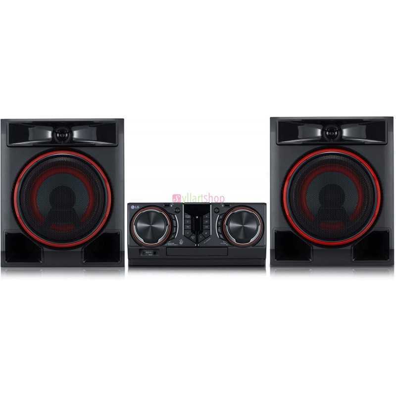 Mini chaine LG Electronics CL65 AUX, Bluetooth, CD, FM, avec Fonction karaoké Noir Mini chaine LG Electronics CL65 AUX, Bluetooth, CD, FM, avec Fonction karaoké Noir