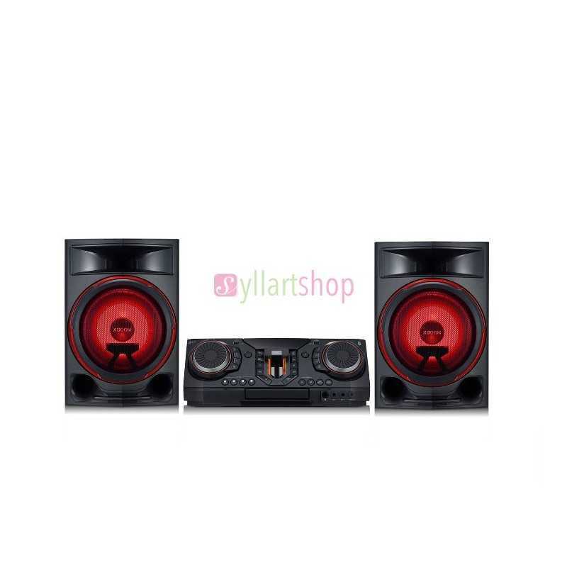 Mini Chaine Hi-Fi LG XBOOM CL87 2350W, éclairage multicolore, Accélérateur de fête, Karaoke Star, appli DJ