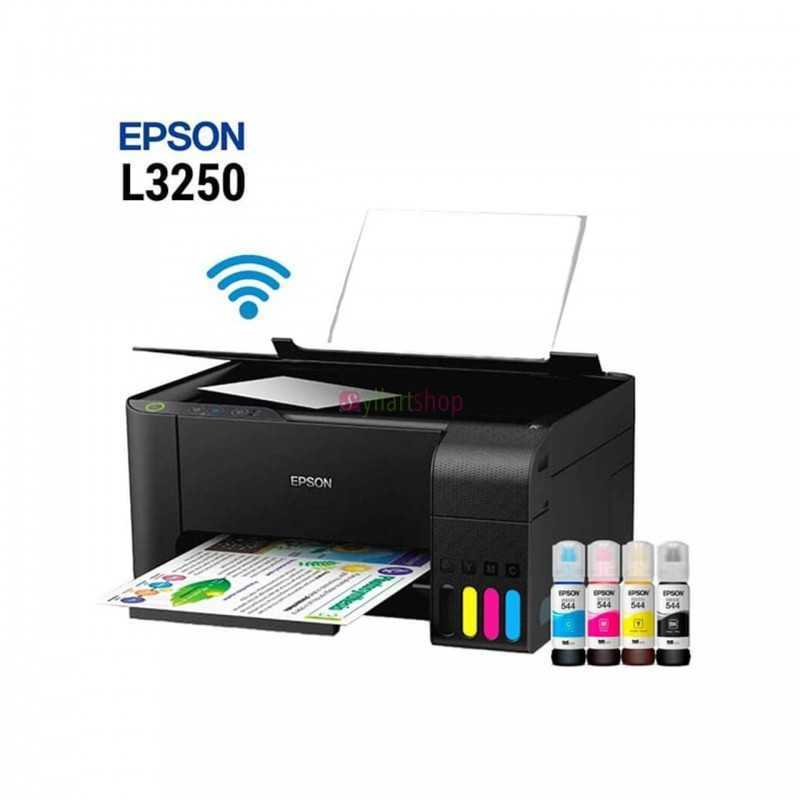 Imprimante Multifonction 3-en-1 | EPSON EcoTank L3250 | Wi-Fi & Ultra-Économique