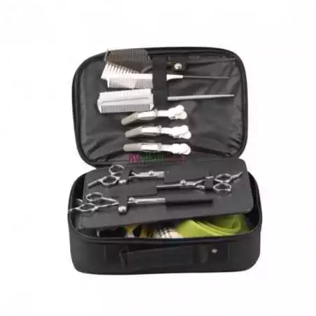 Sac d'outils de coiffeur Portable étui de rangement pour ciseaux, peigne à pince et tondeuse