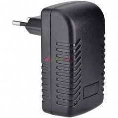 Adaptateur PoE Passif 24V 0.5A (12W) | Injecteur d'Alimentation pour Caméras IP / Téléphones VoIP