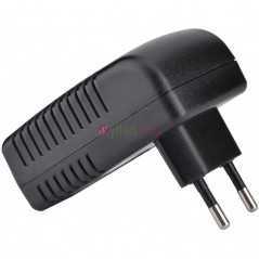 Alimentation électrique 24v0.5a poe 2pin / 12w adaptateur Ethernet pour caméra de sécurité CCTV, téléphone