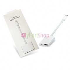 Adaptateur Digital AV Lightning vers HDMI 1080p | Mise en Miroir et Charge Simultanée iPhone/iPad