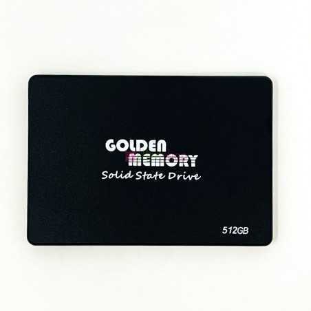 Disque Ssd Golden Memory 512gb SATA3 2.5″